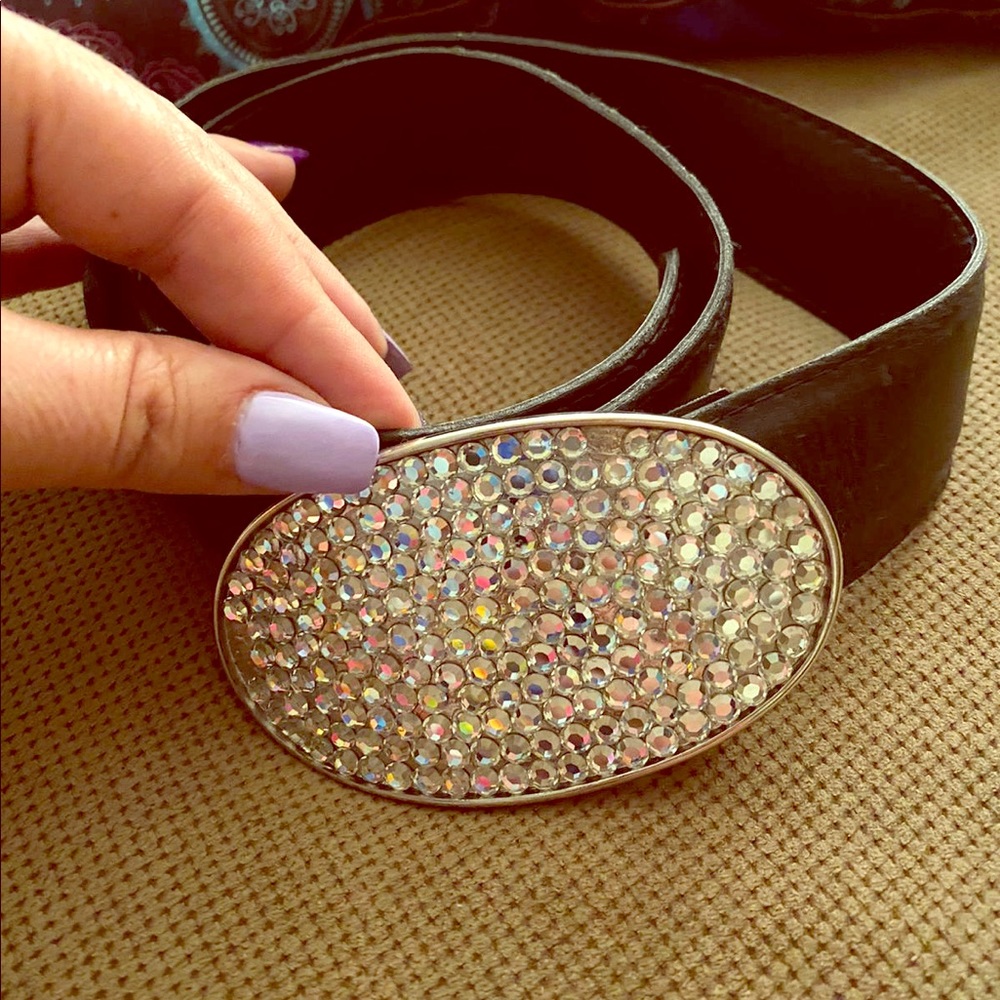 Leather belt